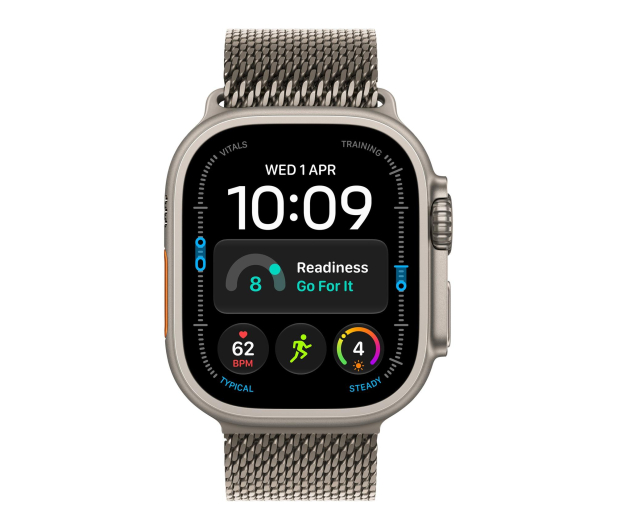 Apple Watch Ultra 4/Naturalny Tytan/Naturalny Tytan Mediolańska S - 1594104 - zdjęcie 2